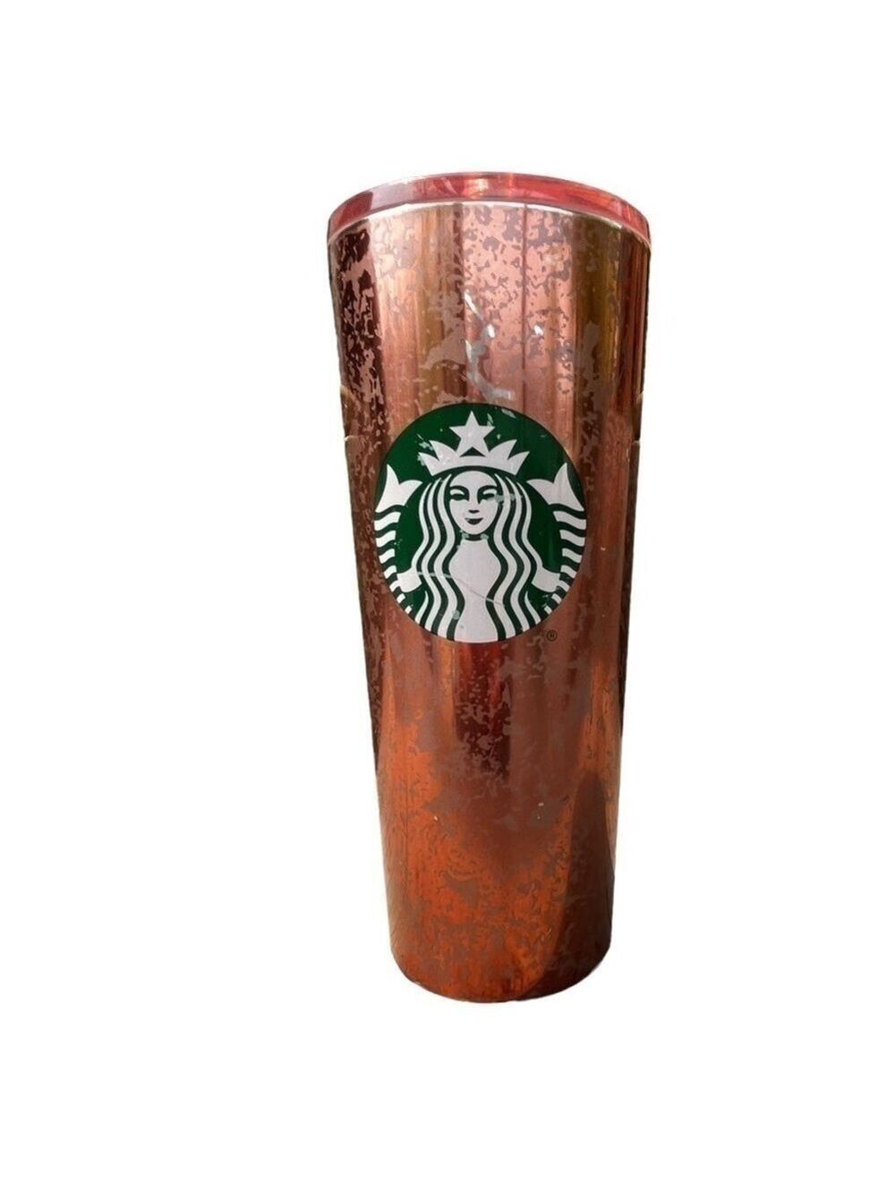 Starbucks Holiday 2019 Rose Gold Stainless Steel Cold Cup